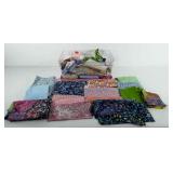 Box of fabric for crafting