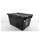Century distributors storage tote with hinged