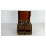 Civil War era medical chest or apothecary cabinet
