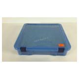 Creative options 14 x 14 x 3 plastic tote and it