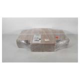 Packing supplies, easy fold white boxes, 12.5" ×