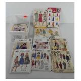 Storage bin of clothing patterns, includes