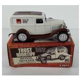 ERTL trustworthy 1932 Panel truck coin bank with