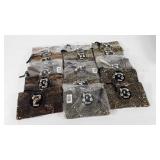 Sparkle and Shine clutch purses and earring sets,