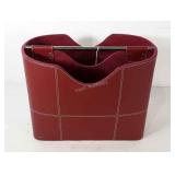 Divided storage bin, needs spot cleaned, 16.5" ×