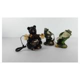 Animal decor, includes black bear rotary