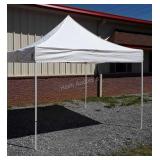 E-Z Up Pop Up Canopy, high peak Center, 10x10ft.