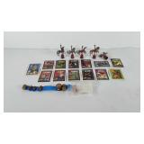 Mixed group, includes G.I.Joe cards, native