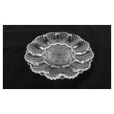 Glassware, deviled egg plate, 9.5"
