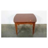 End table, 24 x 28, needs cleaned and marks as