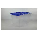 Sunshine tote with interlocking lid, 15" × 22" ×