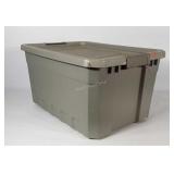 Sterilite 19 gallon tote with latching lid