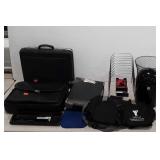 Office organizers, waste can, computer bag,