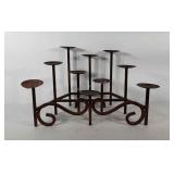 Metalworks candleholder, holds 10 candles, 24" ×