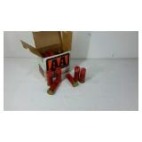 Nearly full box of shotgun shell reloads for trap