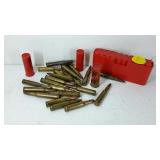Mixed lot of assorted ammunition and one empty