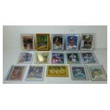 Fifteen sports memorabilia collectors cards