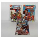 DC Justice League comic books