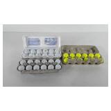 Golf balls, three dozen used golf balls, includes