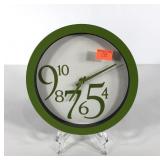 Crazy numbers wall clock, 9", battery operated