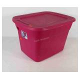 Sterilite 18 gallon tote with lid