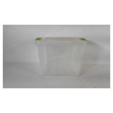 Sterilite 27 quart tote with latching lid