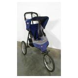 Bell jogging stroller with handbrake. Seat Back is