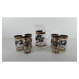 Glassware, Equestrian racing form top race tracks