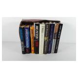 Books, includes The Innocent Man by John Grisham,