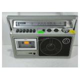 Sony FM/AM cassette-corder CFM-23. Radio tested