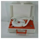 General Electric V211N portable record player.