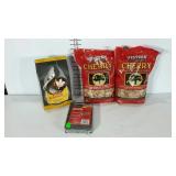 BBQ accessories, wood chips and a smoker box
