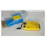 Solar powered radio, can be powered 4 ways