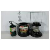 Coleman two mantle propane lantern,  includes a