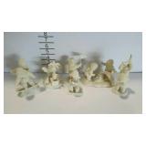 Department 56 Snow Babies, 7 different figures