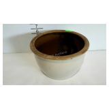 Stoneware pottery bowl