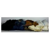 Group of jackets, includes Carhartt, Patagonia,