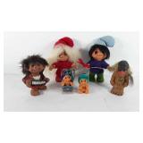 Danish troll dolls, Norfin dam troll and Nyform