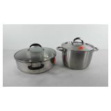 Cookware, cuisinart and IKEA stainless steel pots