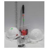 Safety group: two jsp safety hats and two anser