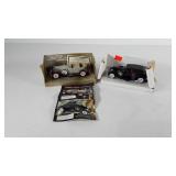 Two model cars, 1932 Cadillac Sport Phaeton and