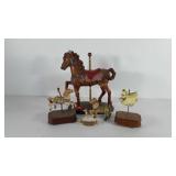 Figurines and statues, includes large carousel