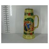 Large beer stein, 14" tall