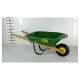 John Deere toy wheel barrow