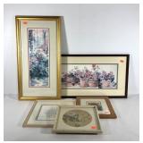 Wall art group, includes signed and numbered