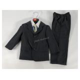 Nautica boys pin stripe three button suit with