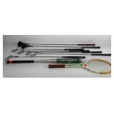 Sports group, includes Wilson Pro Star tennis