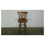 Bar chair,  25" to seat