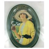 Coke tip tray printed 1973 copyright 1920