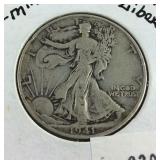 1941 -D walking liberty half